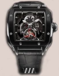 часы Cvstos Evosquare 50 T-S Tourbillon Sport Black