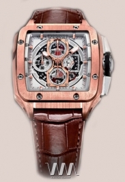 часы Cvstos Evosquare-50 Chrono Red Gold
