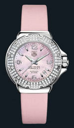  TAG Heuer Formula 1 Glamour Diamonds (SS-Diamonds / Pink MOP / Strap)