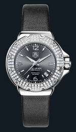  TAG Heuer Formula 1 Glamour Diamonds (SS-Diamonds / Grey / Strap)