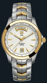 часы TAG Heuer Link Automatic Day Date (SS-YG / Silver / SS-YG)