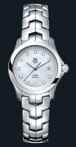 часы TAG Heuer Link Ladies Fixed Bezel (SS / MOP-Diamonds / SS)