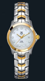 часы TAG Heuer Link Ladies (SS-YG / MOP-Diamonds / SS-YG)