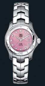  TAG Heuer Link Ladies (SS / Pink-MOP-Diamonds / SS)