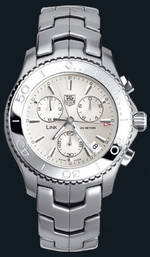  TAG Heuer Link Quartz Chronograph (SS / Silver / SS)