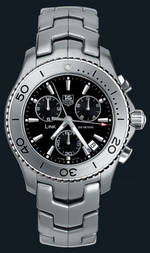  TAG Heuer Link Quartz Chronograph (SS / Black / SS)