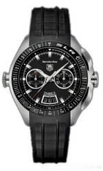 часы TAG Heuer Mercedes-Benz SLR (SS / Black / Rubber)
