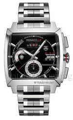  TAG Heuer MONACO LS Chronograph Calibre 12 Steel Bracelet