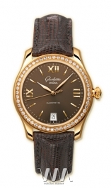  Glashutte Original Glashutte Original Lady Serenade (RG_Diamonds Mocha Leather)