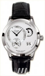 часы Glashutte Original Glashutte Original Panomaticreserve (SS / Silver / Leather)