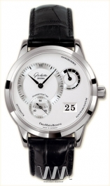  Glashutte Original Glashutte Original Panomaticreserve (SS / Silver / Leather)