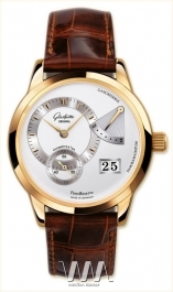  Glashutte Original Glashutte Original Panoreserve (RG / Silver / Leather)