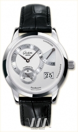  Glashutte Original Glashutte Original Panoreserve (SS / Silver / Leather)