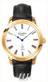  Glashutte Original Glashutte Original Senator Meissen (RG / White / Leather)