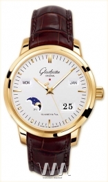  Glashutte Original Glashutte Original Senator Perpetual Calendar (RG / Silver / Leather)