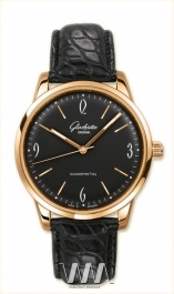 часы Glashutte Original Glashutte Original Senator Sixties (RG / Black / Leather)