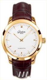 часы Glashutte Original Glashutte Original Senator Automatic (RG / Silver / Leather)