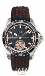часы Glashutte Original Glashutte Original Sport Evolution Impact Tourbillon (SS / Black / Trieste)