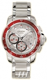  Glashutte Original Glashutte Original Sport Evolution Chronograph (SS / Silver_Red / SS)