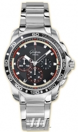 часы Glashutte Original Glashutte Original Sport Evolution Impact Chronograph (SS / Black / SS)