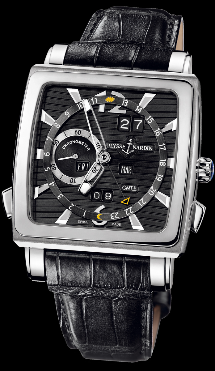 часы Ulysse Nardin Quadrato Dual Time Perpetual