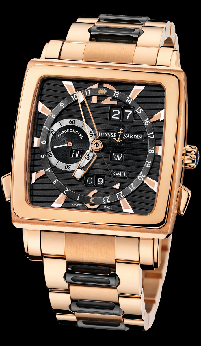 часы Ulysse Nardin Quadrato Dual Time Perpetual