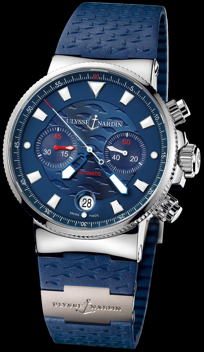  Ulysse Nardin Blue Seal (Maxi Marine Chronograph)