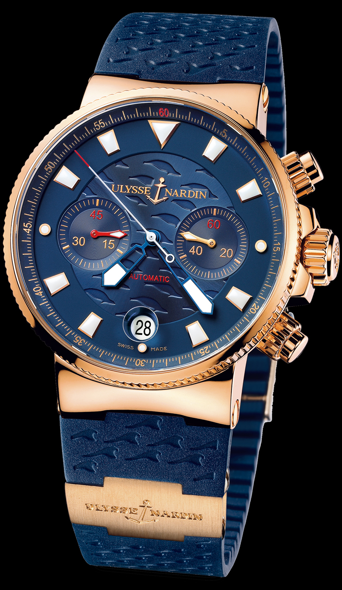  Ulysse Nardin Blue Seal (Maxi Marine Chronograph)