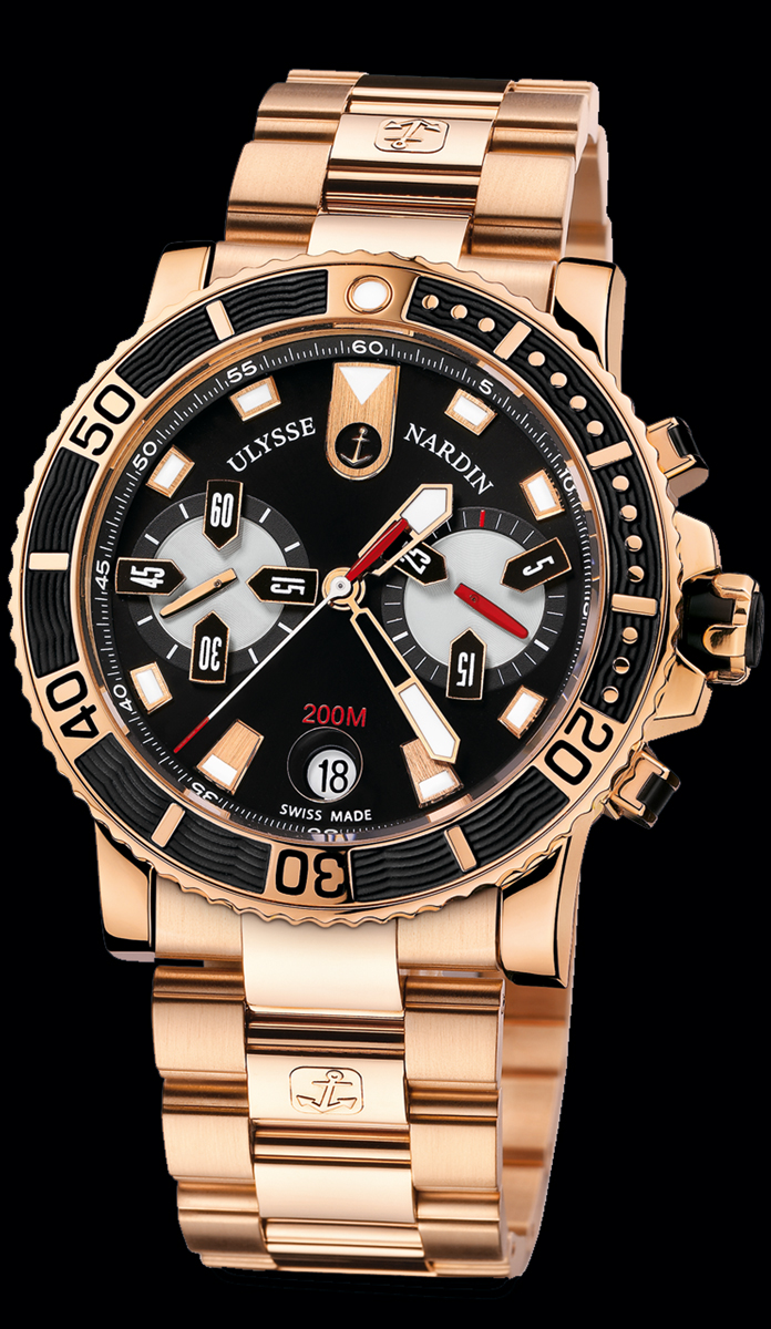 часы Ulysse Nardin Maxi Marine Diver Chronograph