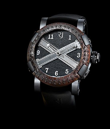  Romain Jerome Titanic-DNA  A la Grande rusted steel T-OXY III / Black