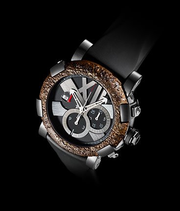  Romain Jerome Titanic-DNA  Rusted steel T-oxy III chronograph black Extreme