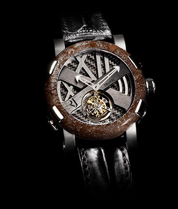 часы Romain Jerome Titanic-DNA  Rusted steel T-oxy III Tourbillon steel Extreme