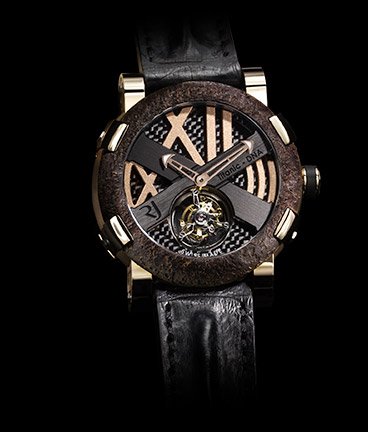  Romain Jerome Titanic-DNA  Rusted steel T-oxy III Tourbillon pink gold Extreme