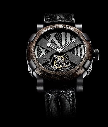  Romain Jerome Titanic-DNA  Rusted steel T-oxy III Tourbillon black Extreme