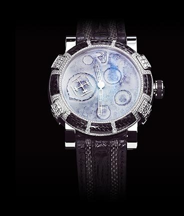  Romain Jerome Steel Mood with gem-set diamonds