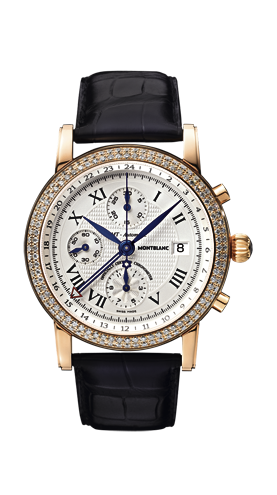 Montblanc Star Gold Chronograph GMT Automatic