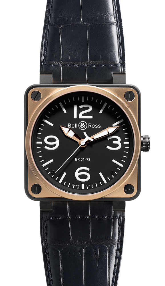  Bell & Ross Pink Gold & Carbon