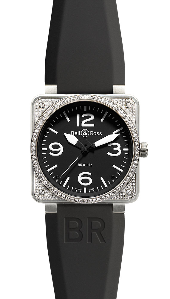 часы Bell & Ross Top Diamond Black