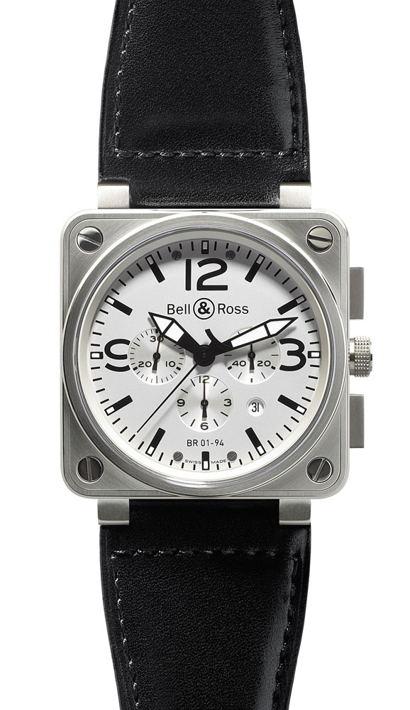  Bell & Ross GMT White Dial