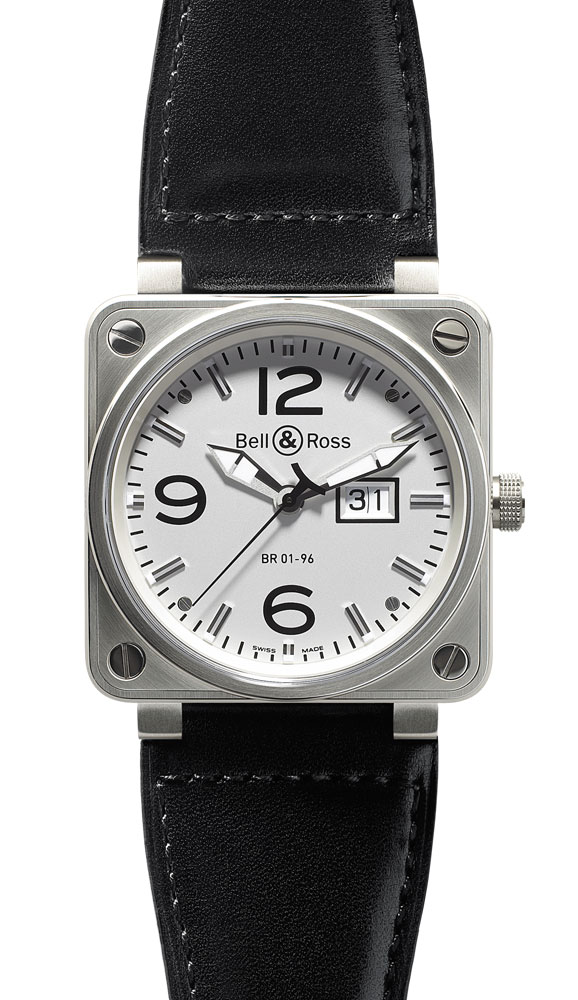  Bell & Ross Big Date White Dial