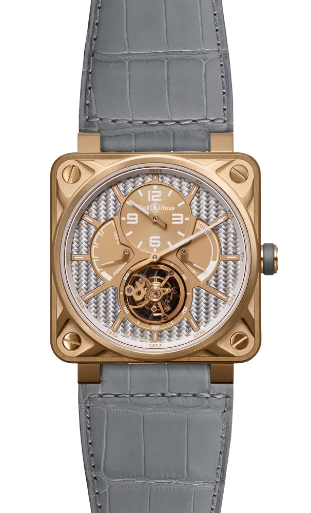  Bell & Ross Tourbillon Pink Gold Aluminium