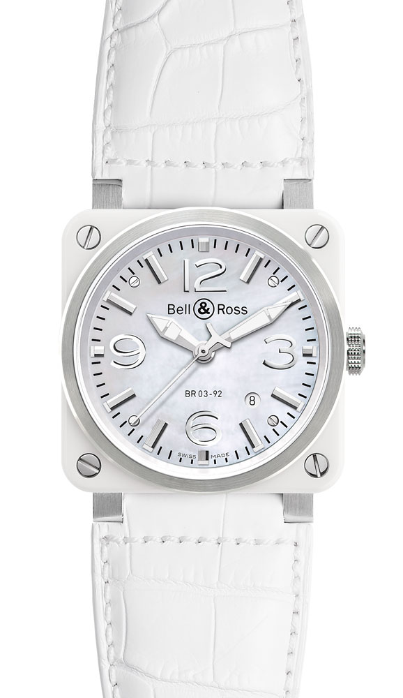  Bell & Ross White Ceramic