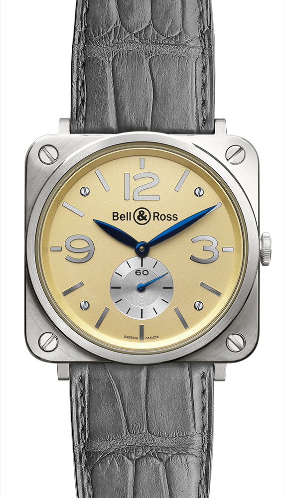  Bell & Ross Gold Ivory Dial