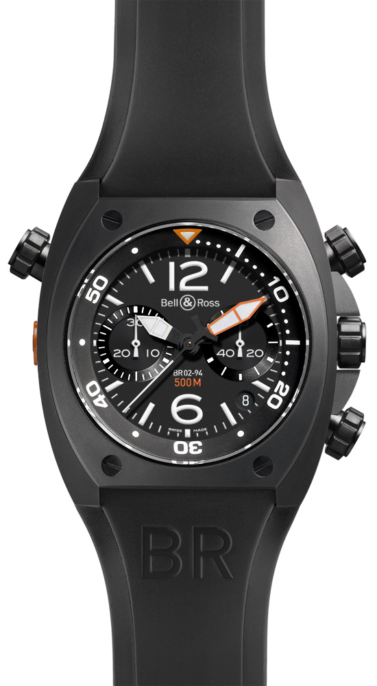 часы Bell & Ross Chronograph Carbon Finish часы Bell & Ross Chronograph Carbon Finish