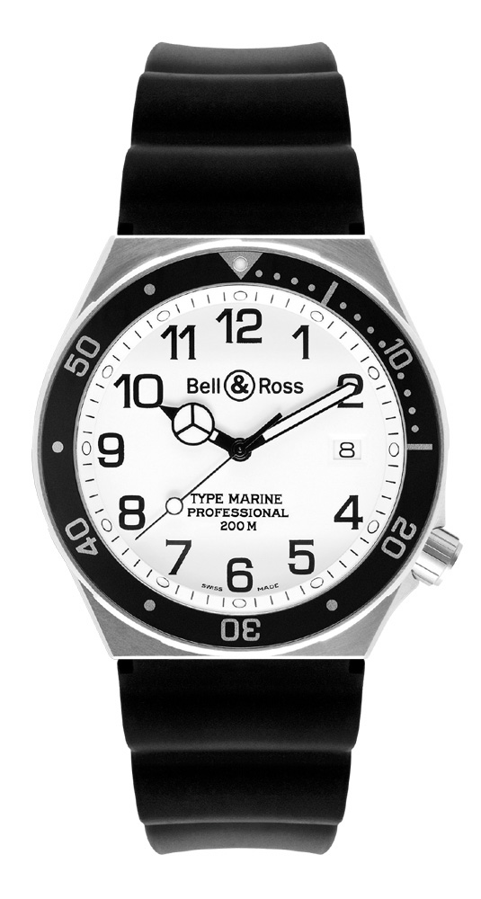  Bell & Ross Type Marine White