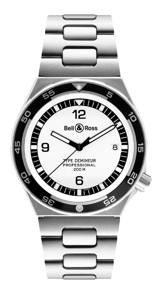  Bell & Ross Type Demineur White