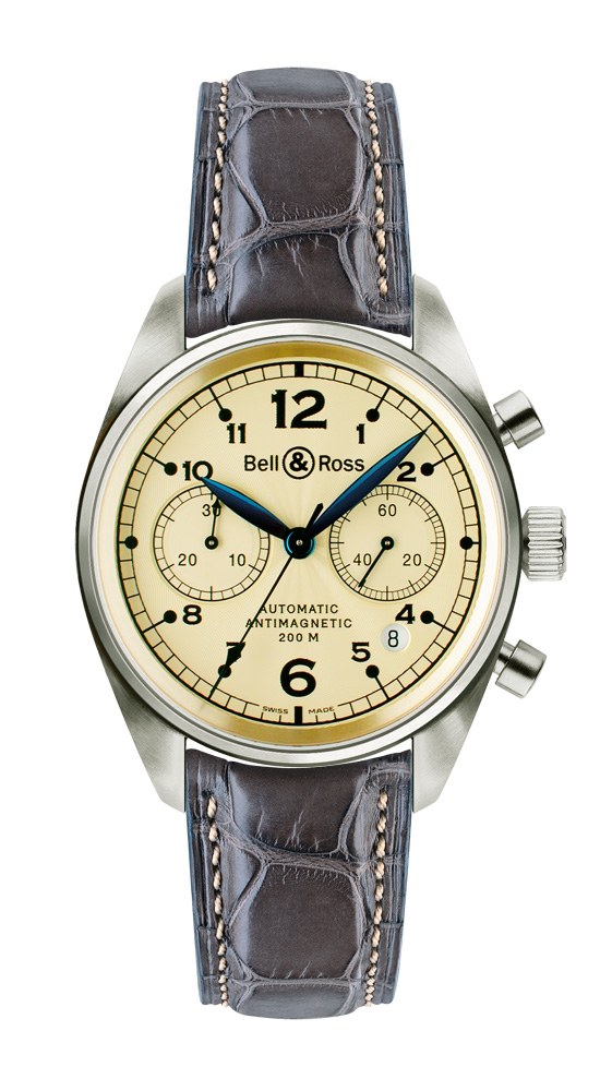 часы Bell & Ross Vintage 126 Gold Ivory