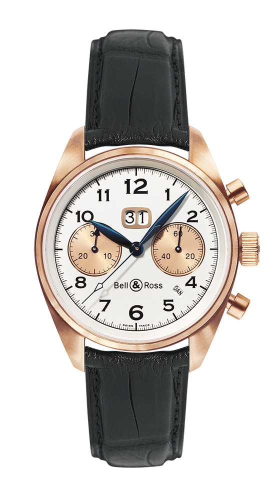 часы Bell & Ross Vintage 126 Pink Gold Big Date