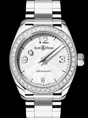 часы Bell & Ross Mystery Diamond White 1 ROW