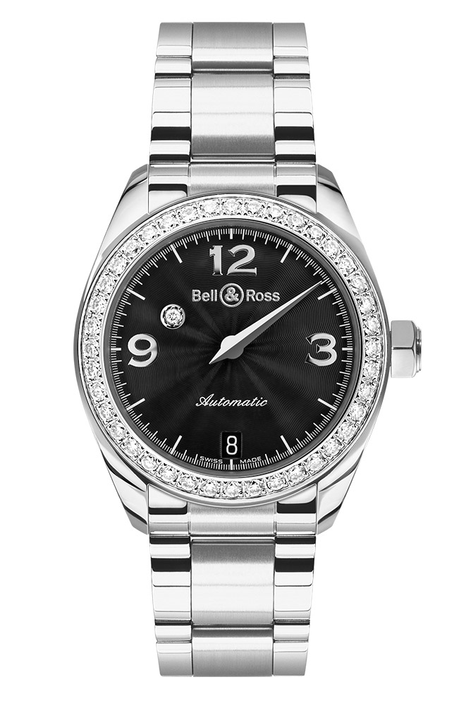 часы Bell & Ross Mystery Diamond Black 1 ROW